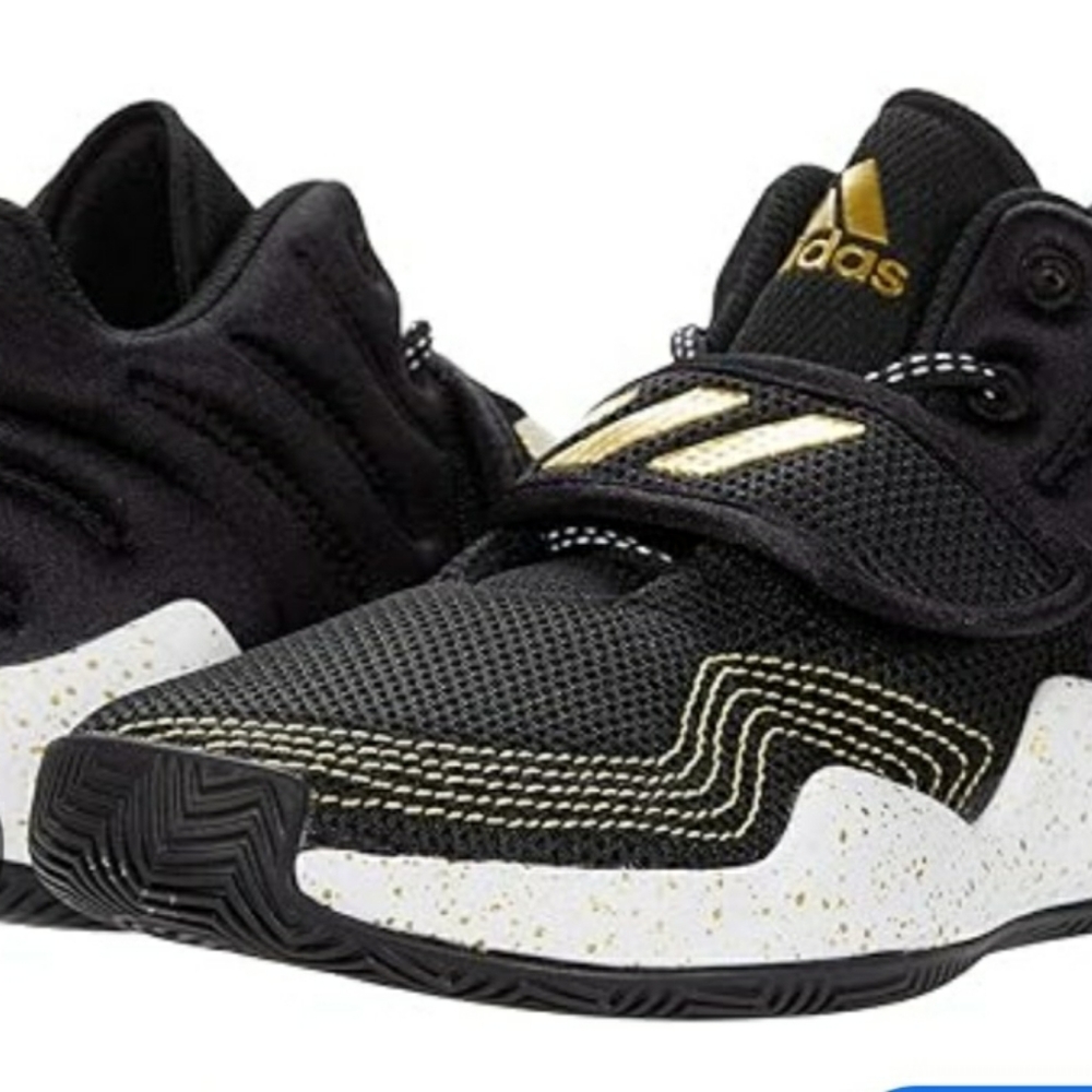 Adidas Sz 6 Deep threat J basketball shoes